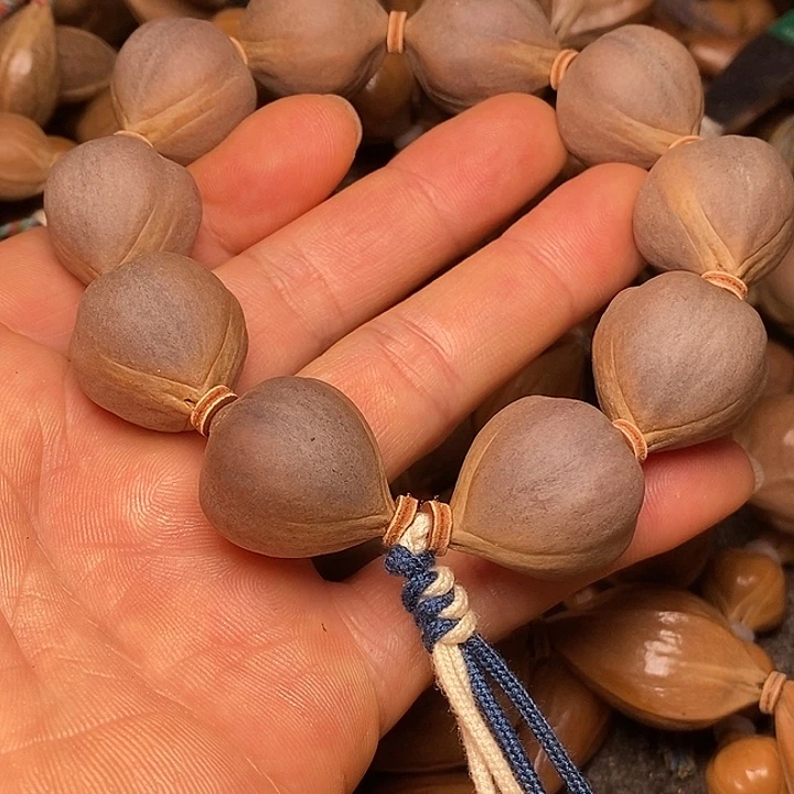 橄榄核手串紫皮手持16号