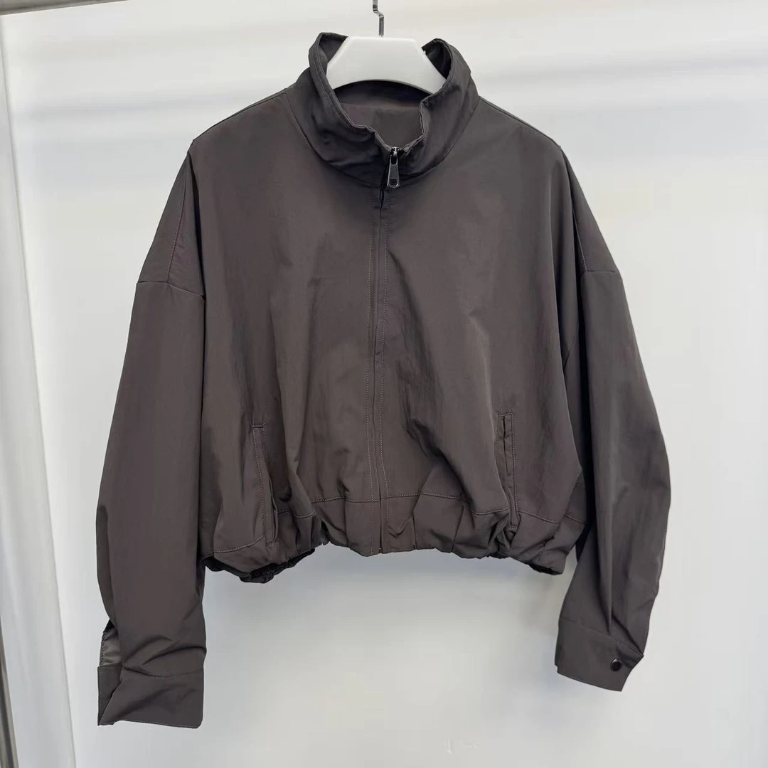 Sinbar Farm 秋季新款防风冲锋衣立领拉链休闲外套女