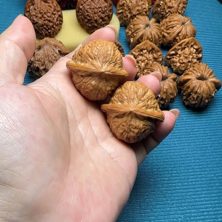 把件文玩核桃南瓜墩