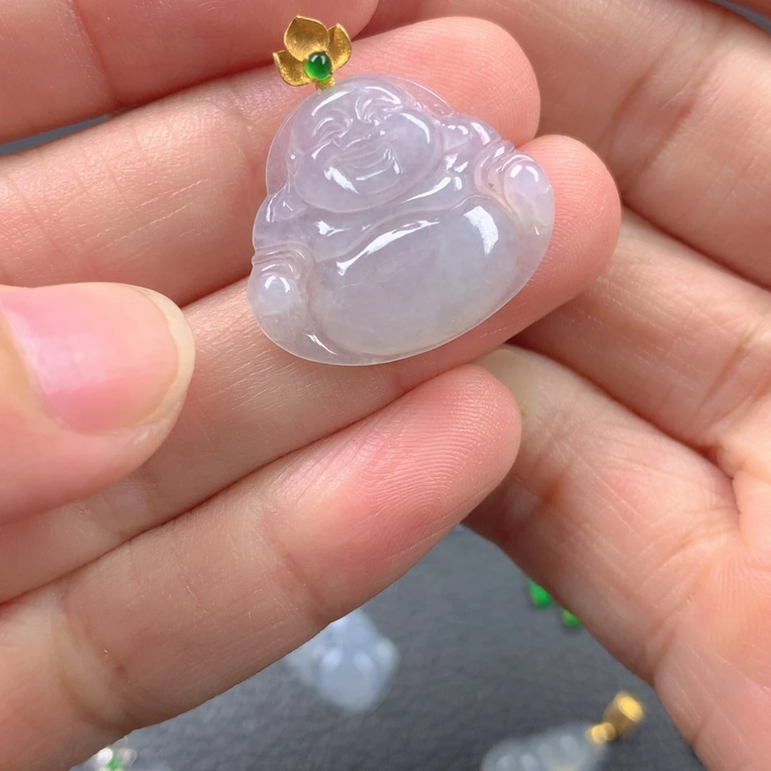 【闪购商品】翡翠18K金镶嵌颈饰翡翠