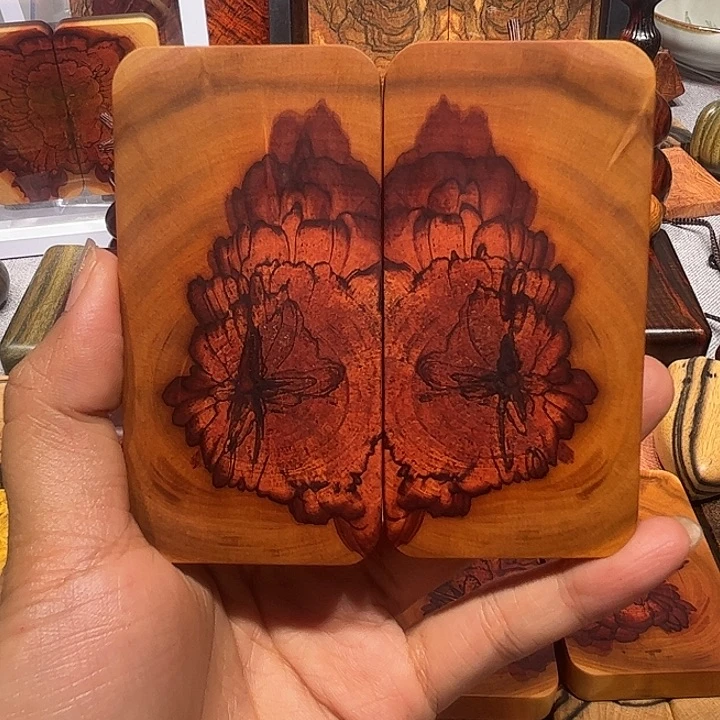 饥***家枣木血牌满花对牌