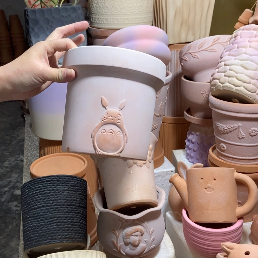 16×15雾化龙猫盆 1个