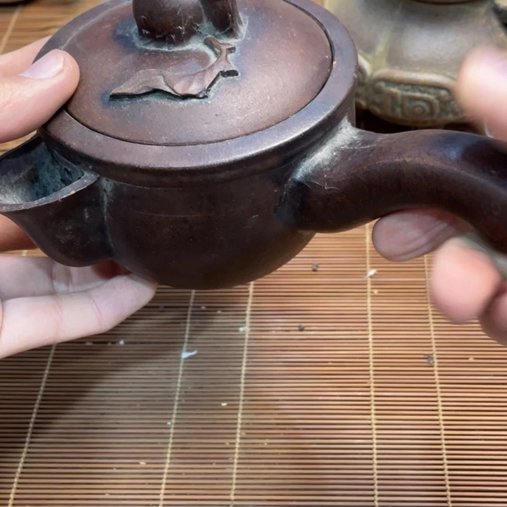 紫砂侧把 默认瑕疵