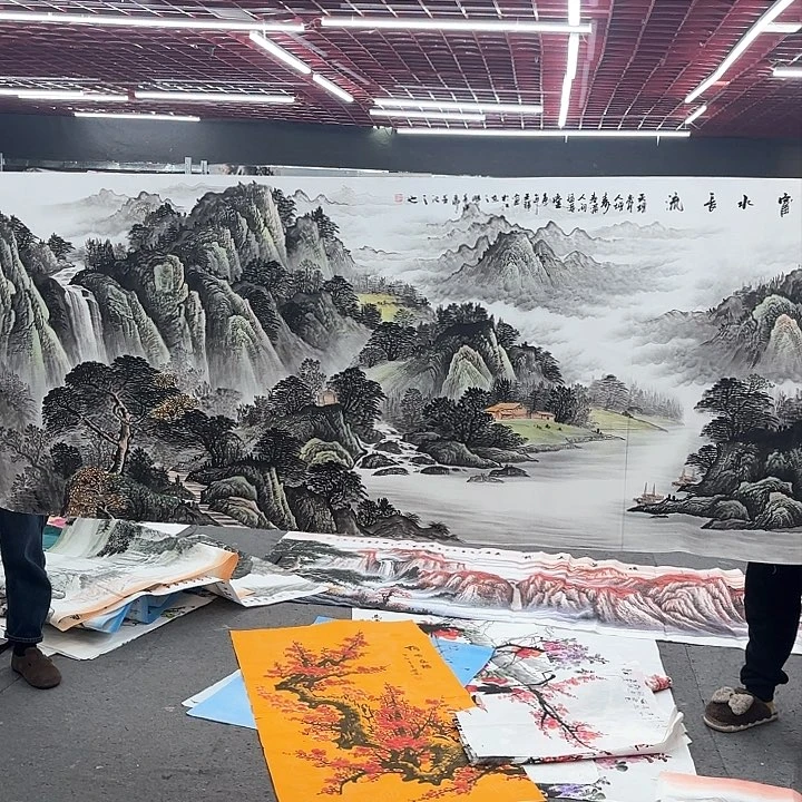 国画无毛和被绒毛或被绒毛和无