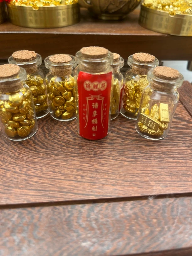 合金元宝金条开业事业罐