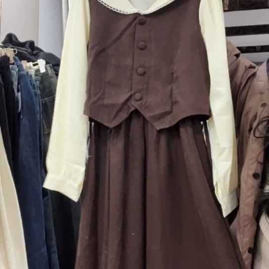 挂脖款假两件90-130斤福利清版