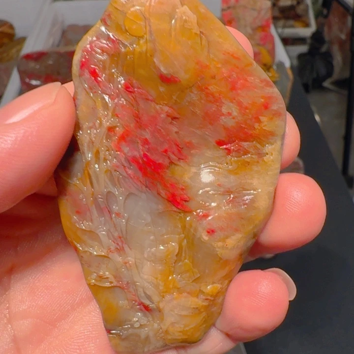 开***祥印石昌化石昌化鸡血石