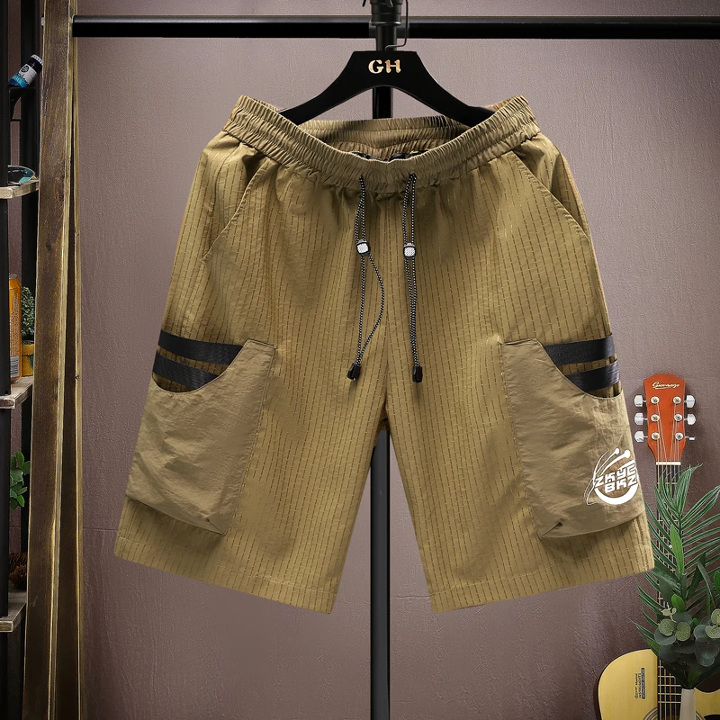 夏季户外运动速干透气短裤男士出游潮流轻薄运动休闲裤