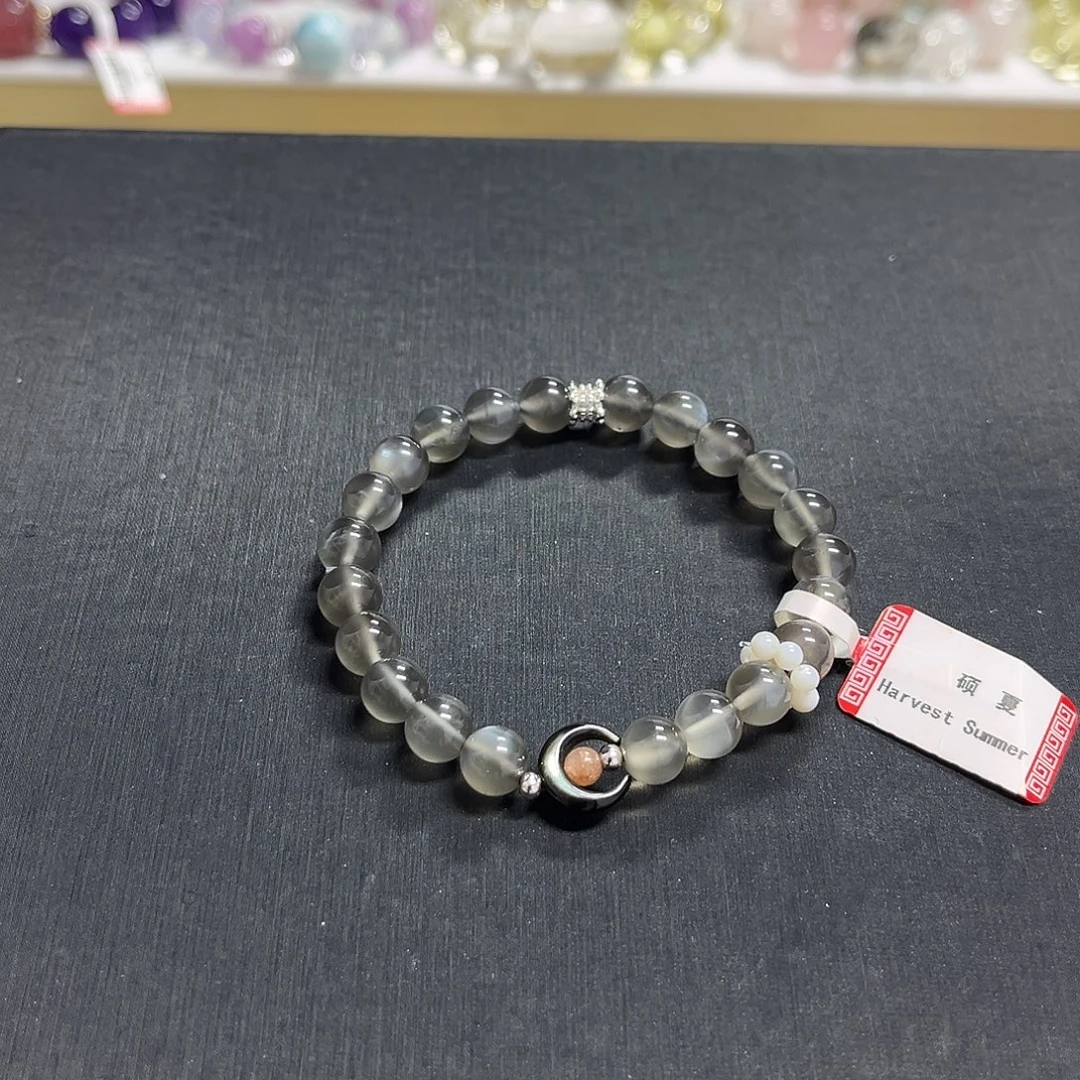 手链未镶嵌水晶月光女神手串