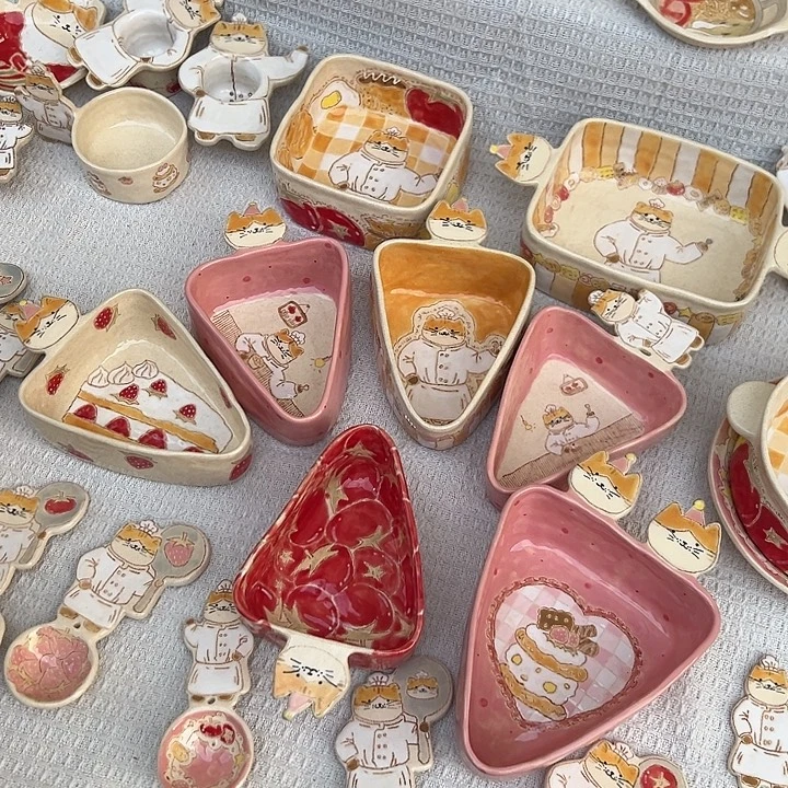 瓷片火火火火火逛集市咯