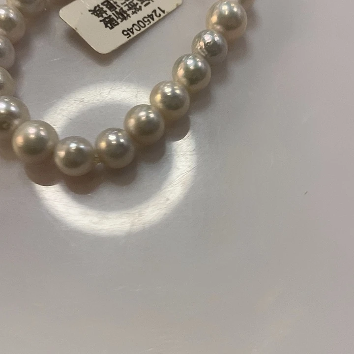 淡水珍珠银S925镶嵌手绳