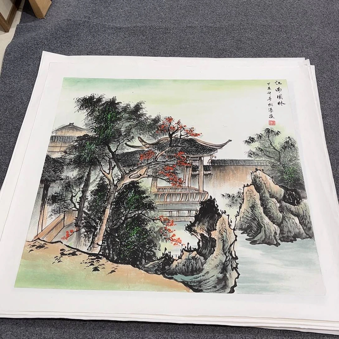 国画L精品国画作品