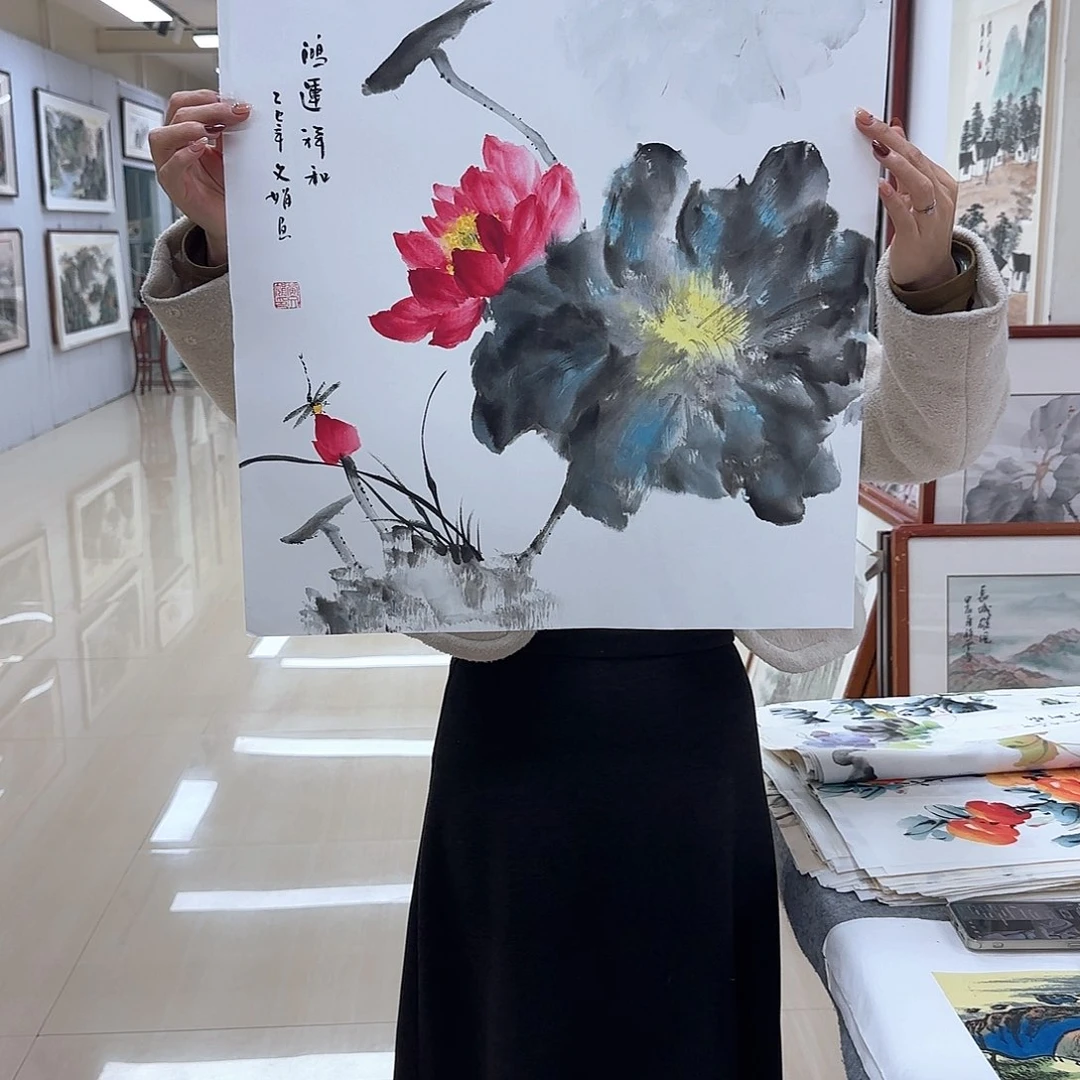 国画国画作品集一个