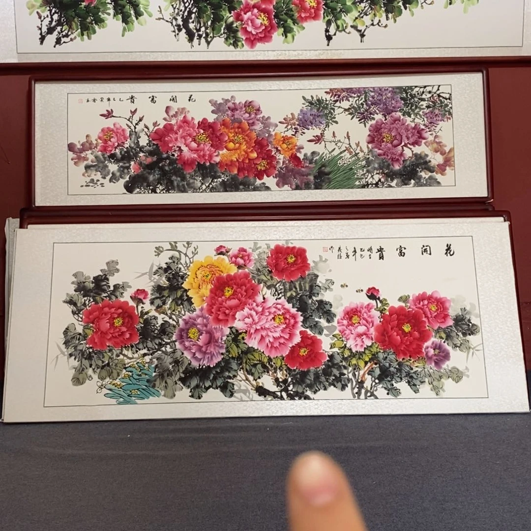 国画215*85尺寸带框包邮送到家