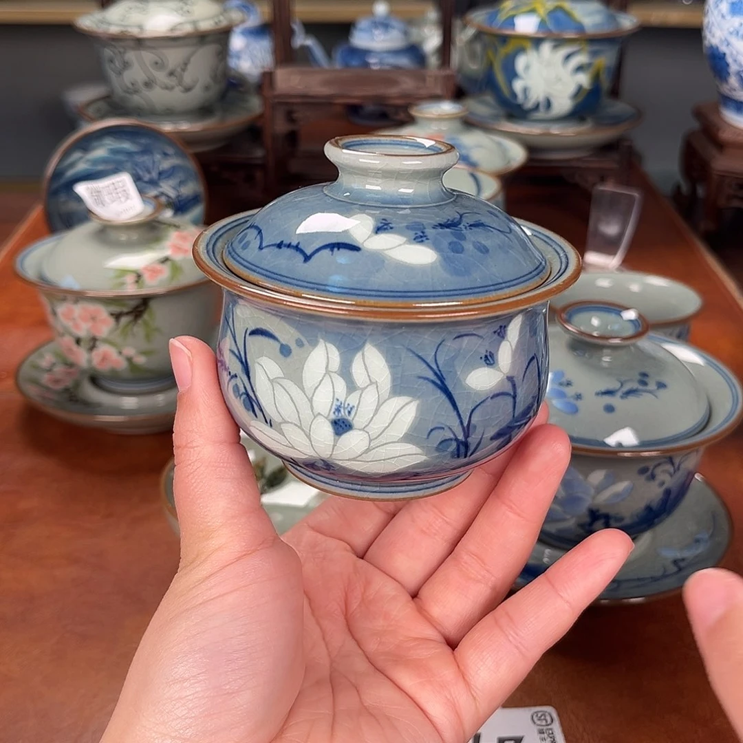 杯盖碗景德镇陶瓷