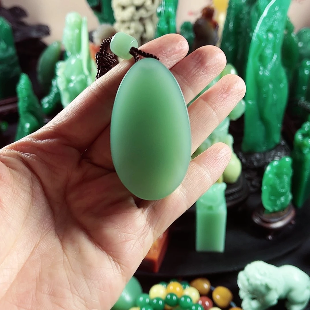 四川石名贵石材梅子青