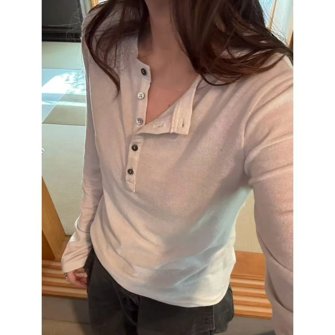 MANGOSTEEN 五粒扣天丝羊毛上衣T SY047