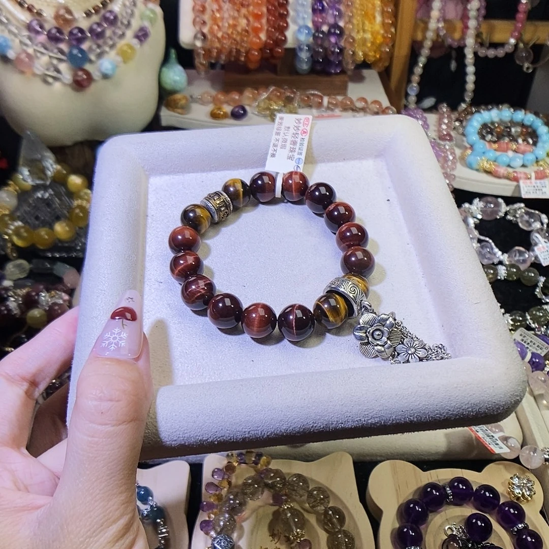 未镶嵌水晶手链红虎眼