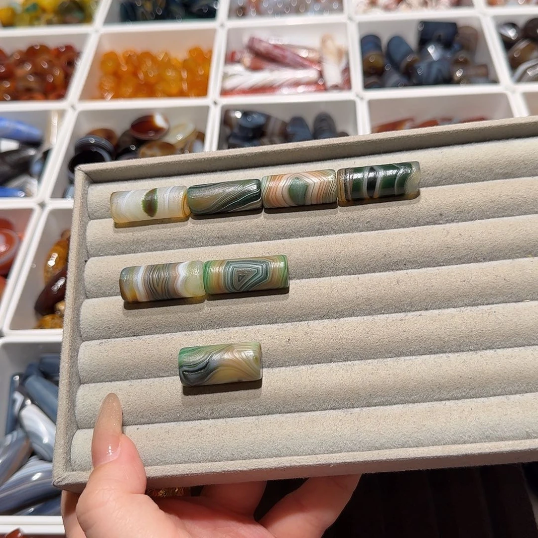 玛瑙/玉髓合金颈饰