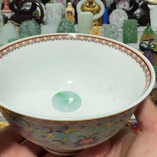 琉璃手工艺品古**云器物之美五彩手绘