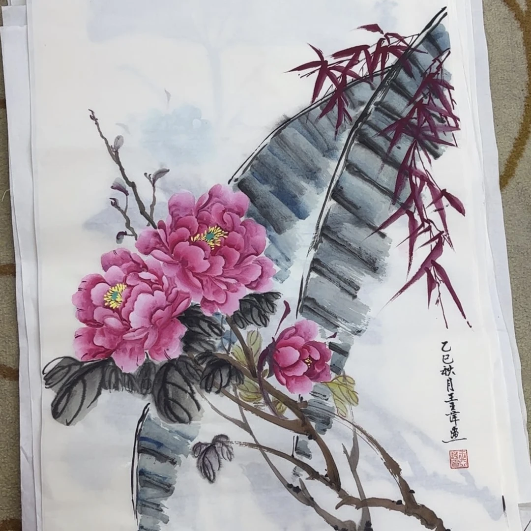 国画王亚萍花鸟作品艺