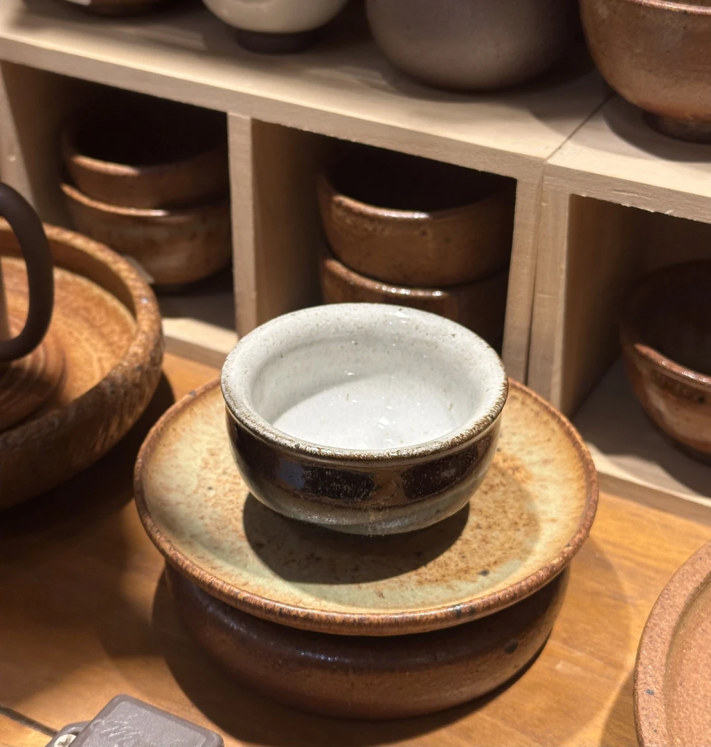 柴窑手工品茗杯80ml左右