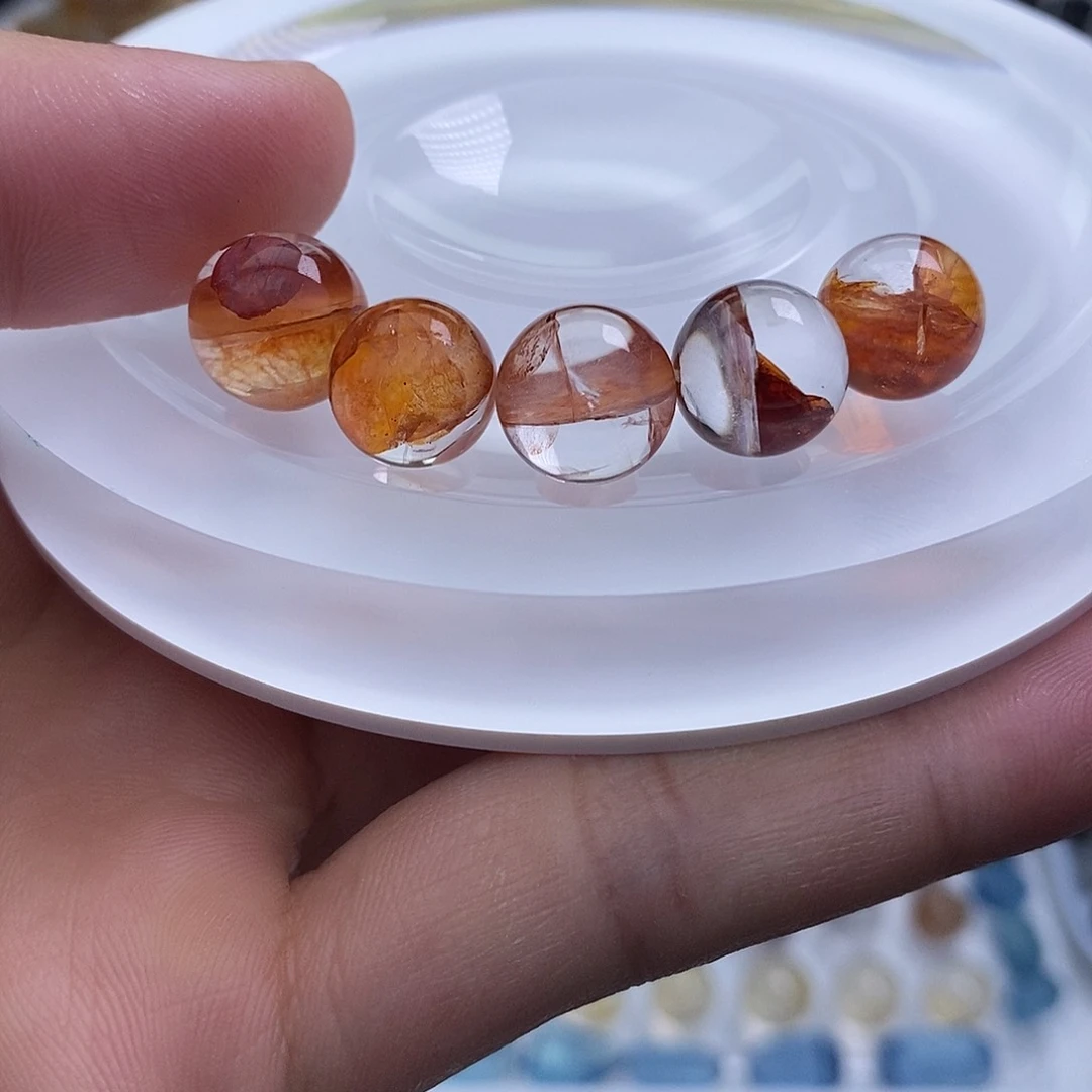 和***和水晶手链未镶嵌天然水晶打孔不退不换