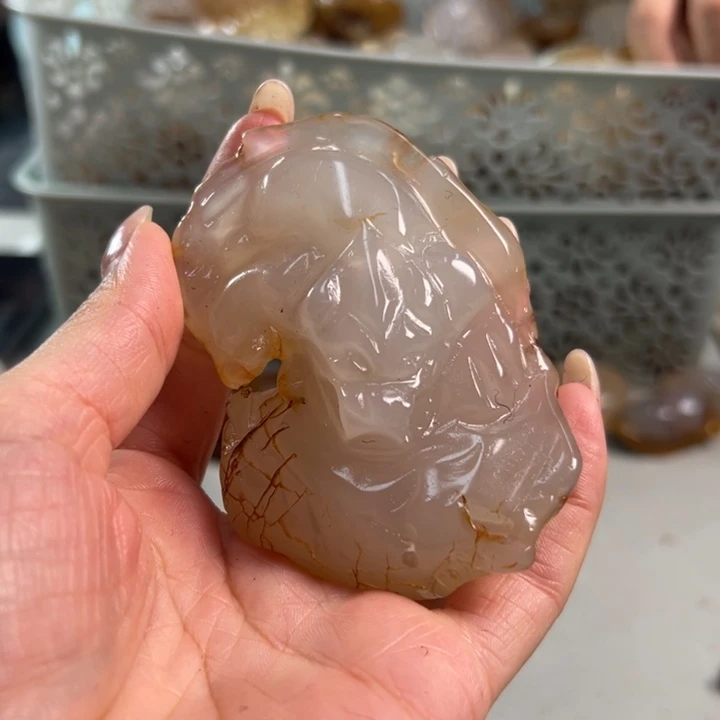 玛瑙/玉髓吊坠(不含链)未镶嵌