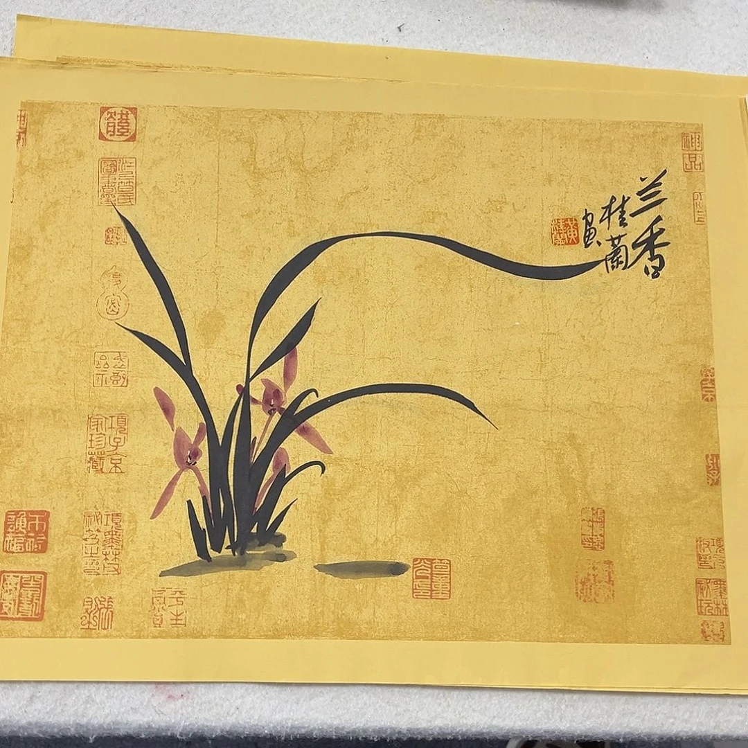 国画纯手绘国画作品欣赏