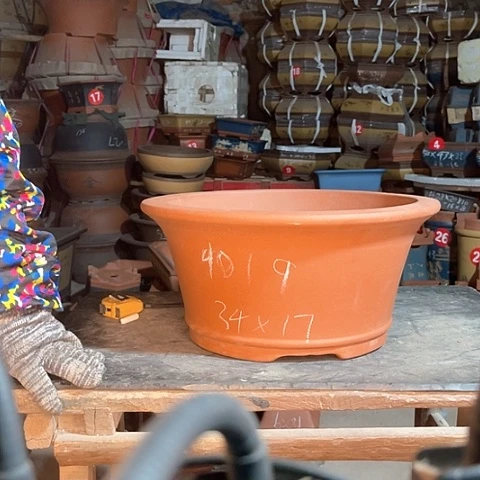 紫砂花盆大碗盆一个