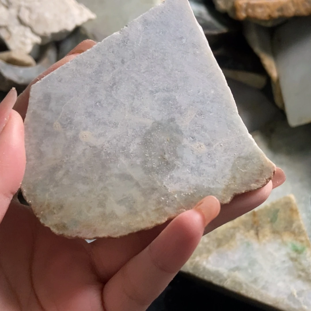 翡翠未镶嵌挂件天然翡翠
