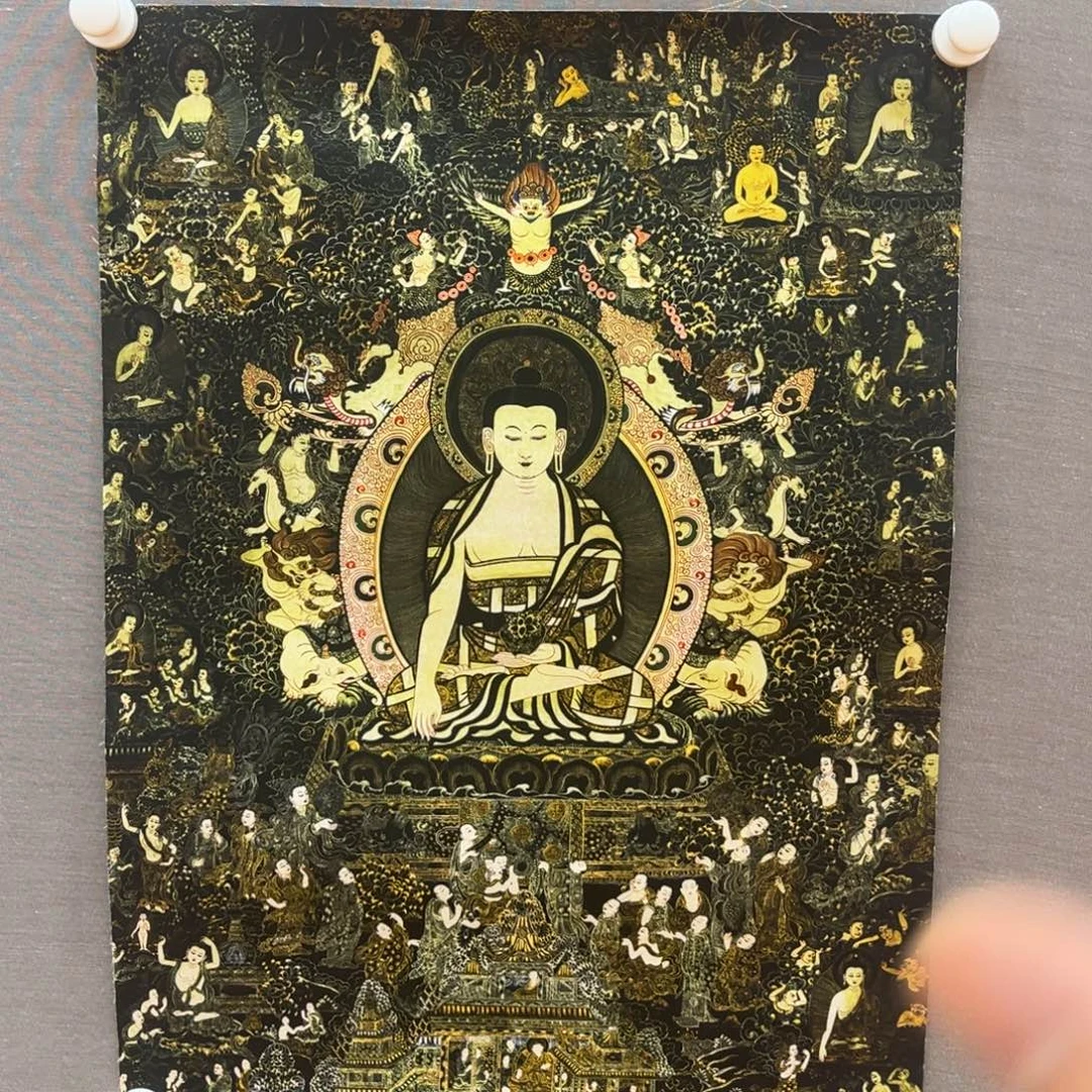 卷轴画唐卡精品展览原作