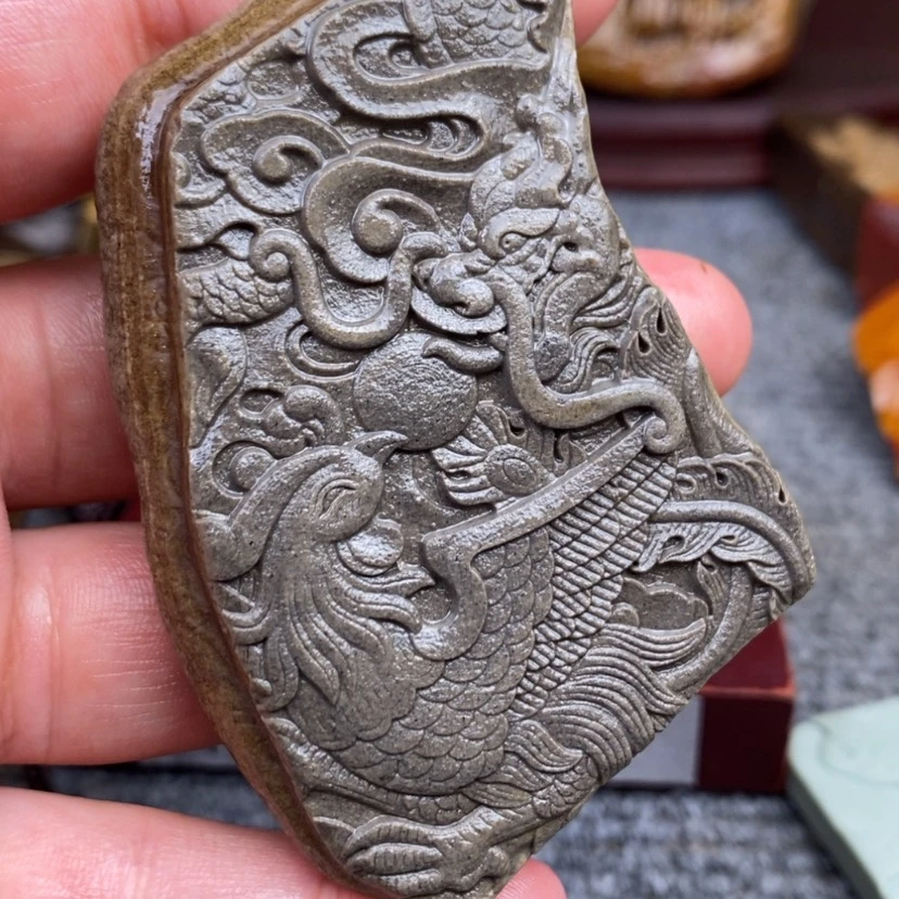 【闪购商品】原石雕刻手把件