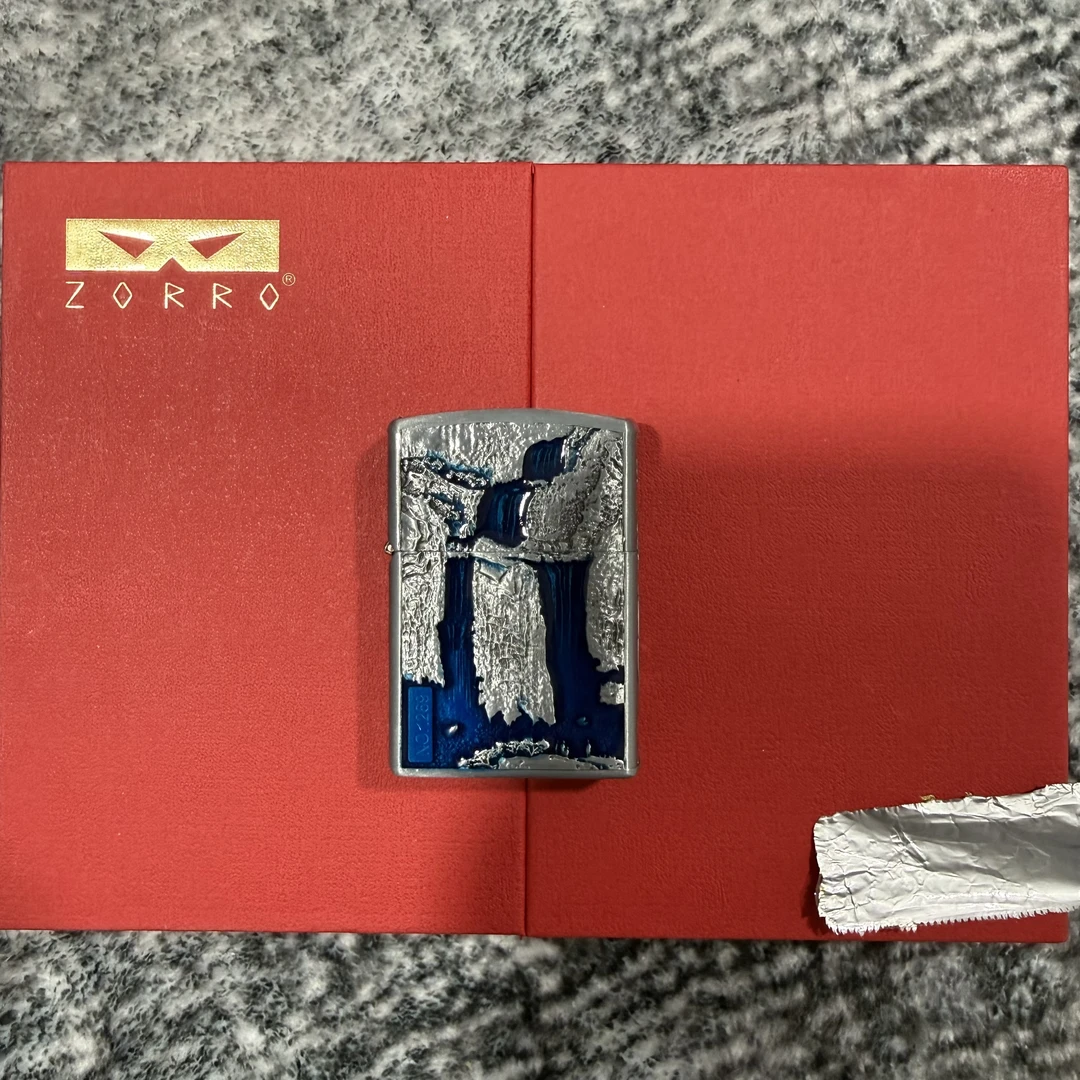 高山流水创意雕刻打火机