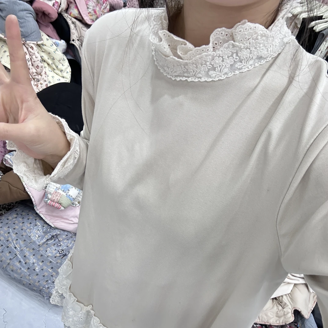 双层柔软蕾丝内搭（好看）