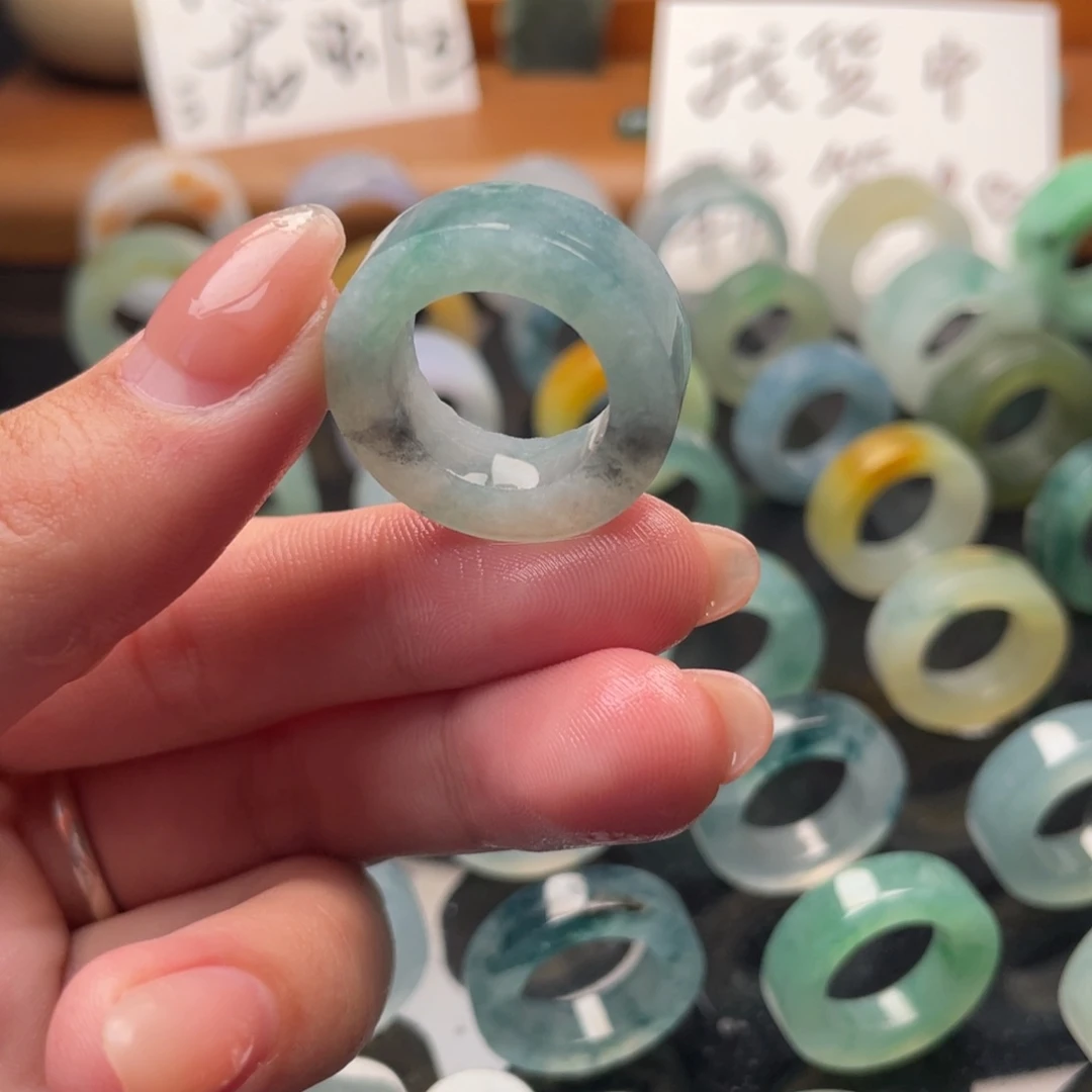 未镶嵌定制翡翠特色蓝乌鸡