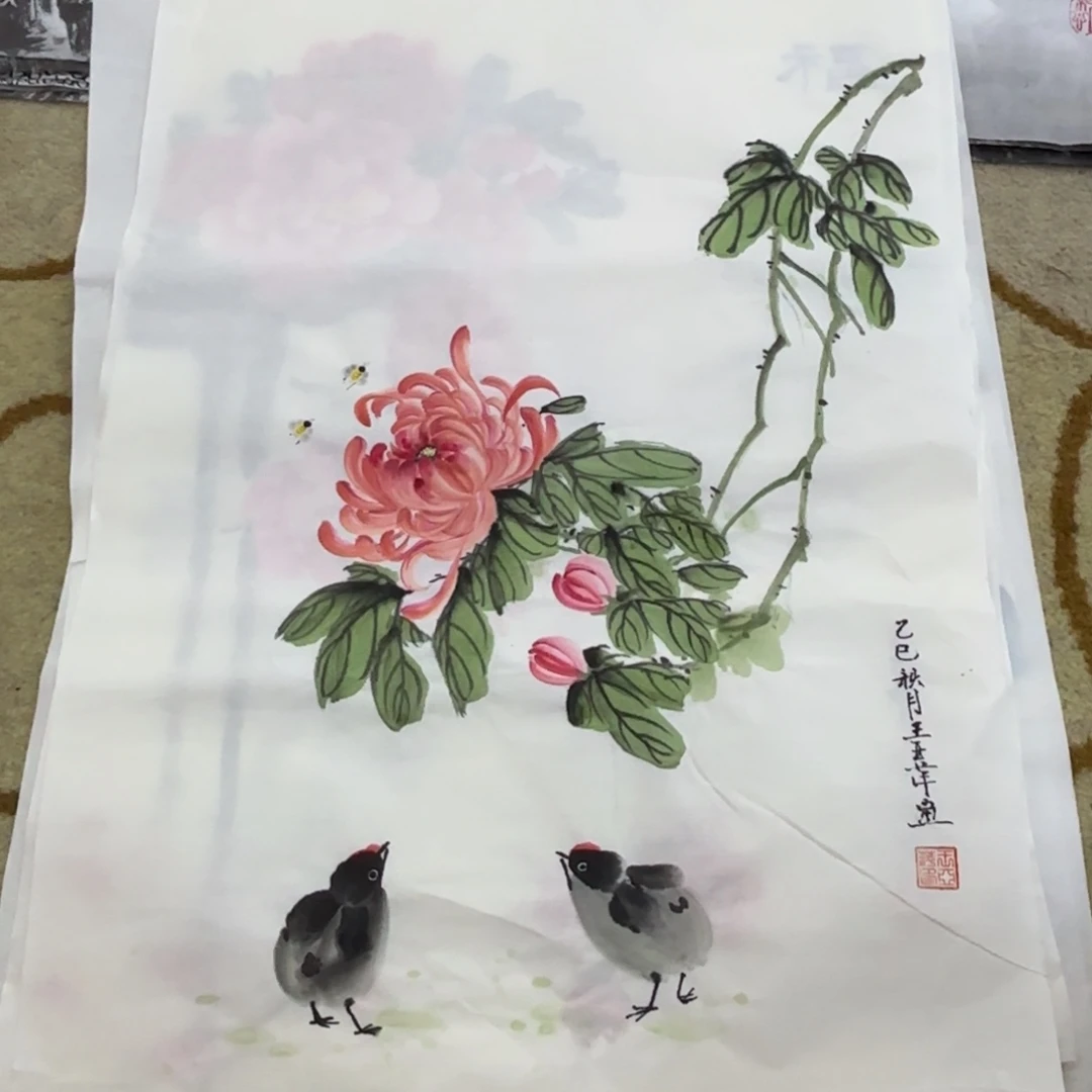 国画国画老师作品刘