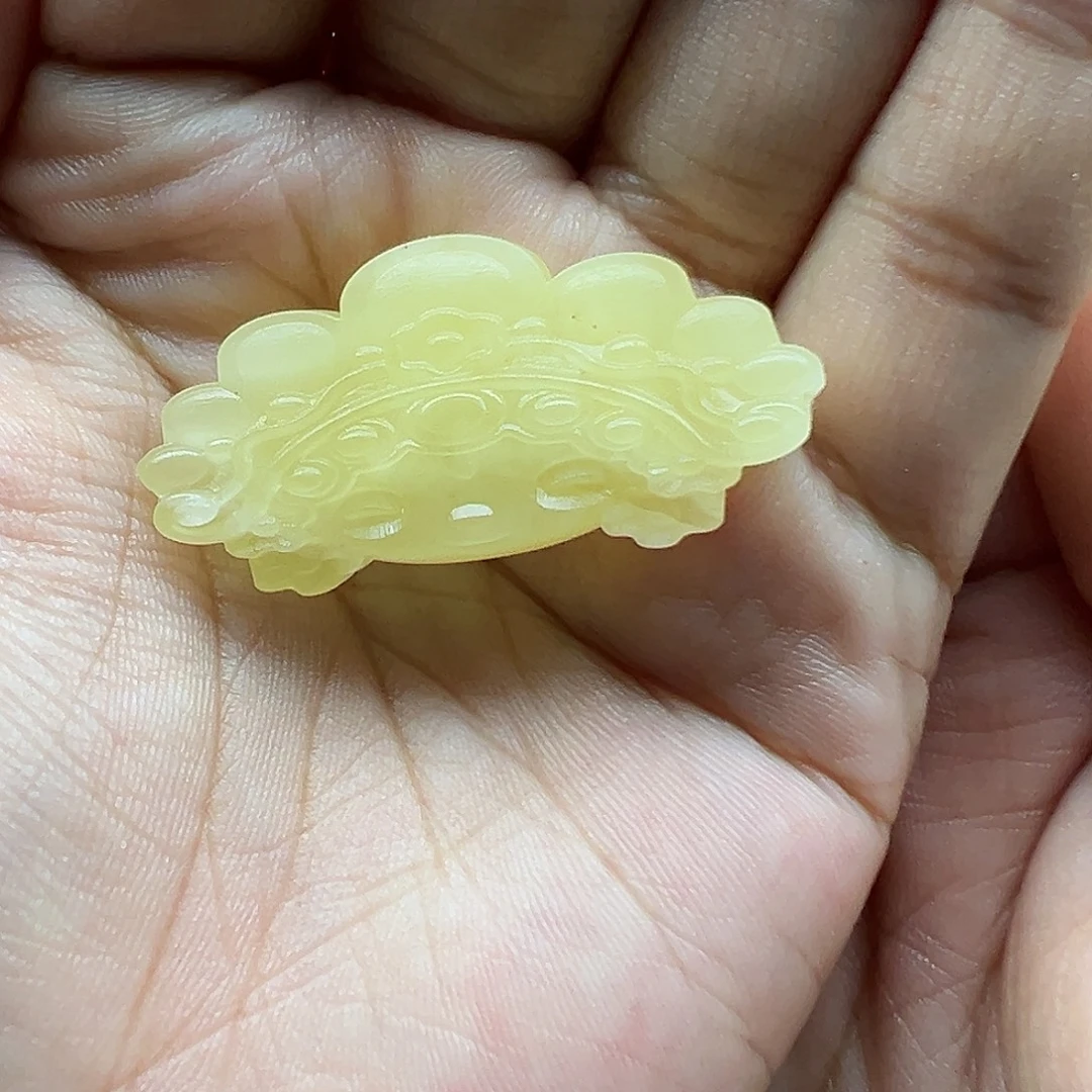 琥珀未镶嵌珠宝奇石花旦花嫁打孔不退换