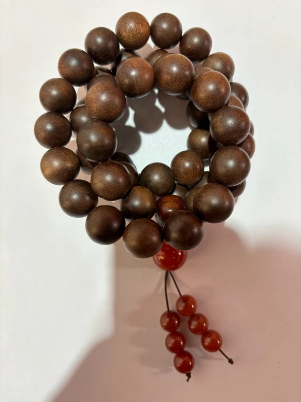 沉香 老惠安万年结油红土沉沉香长串1.8（Z2配）