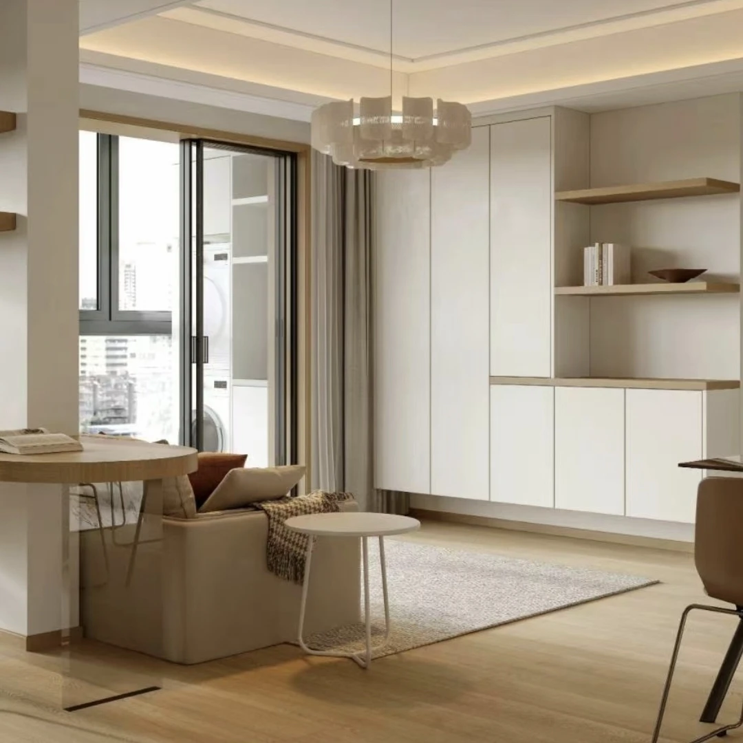 08象牙本色新实木地板耐磨金刚面防潮耐磨耐用地热锁扣地板