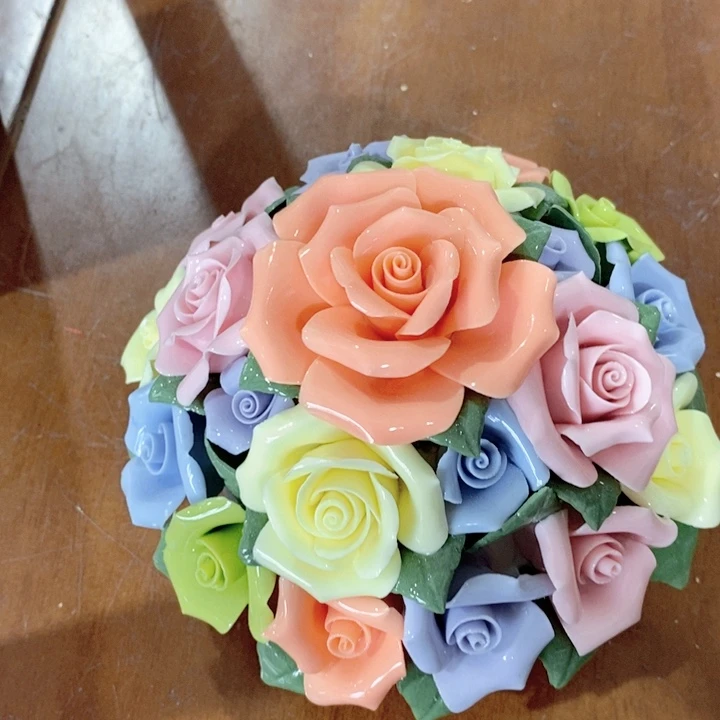 登***座陶瓷树脂陶瓷树脂家居摆件