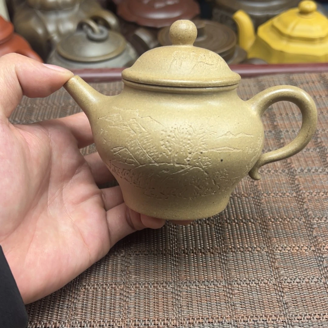 茶壶紫砂宜兴原矿紫砂壶230毫升容量