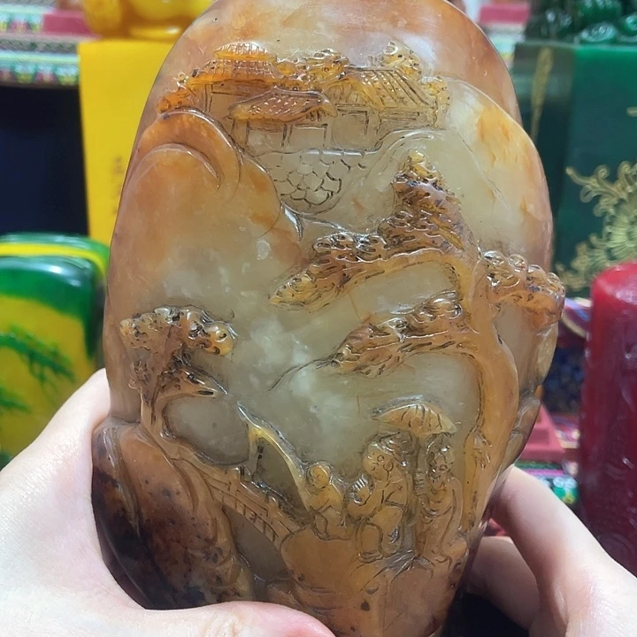 寿山石印石篆刻印章引首章闲章姓名章生日礼物