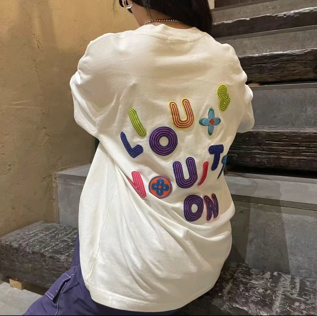 【艳公子】潮牌时尚夏季休闲百搭情侣款短袖T恤 S256104