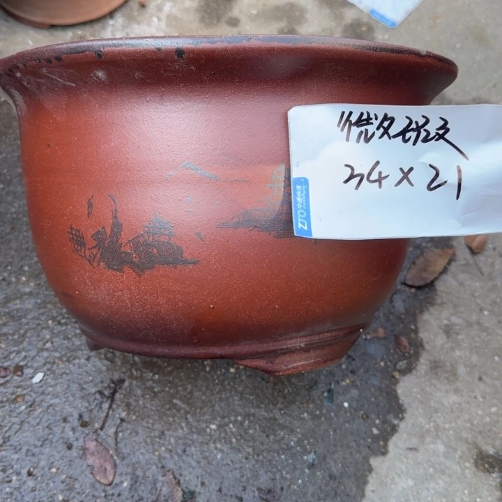 紫砂花盆特价商品