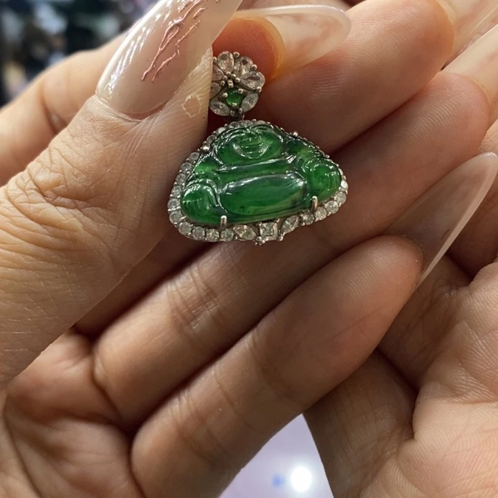 翡翠吊坠(不含链)未镶嵌用***情728