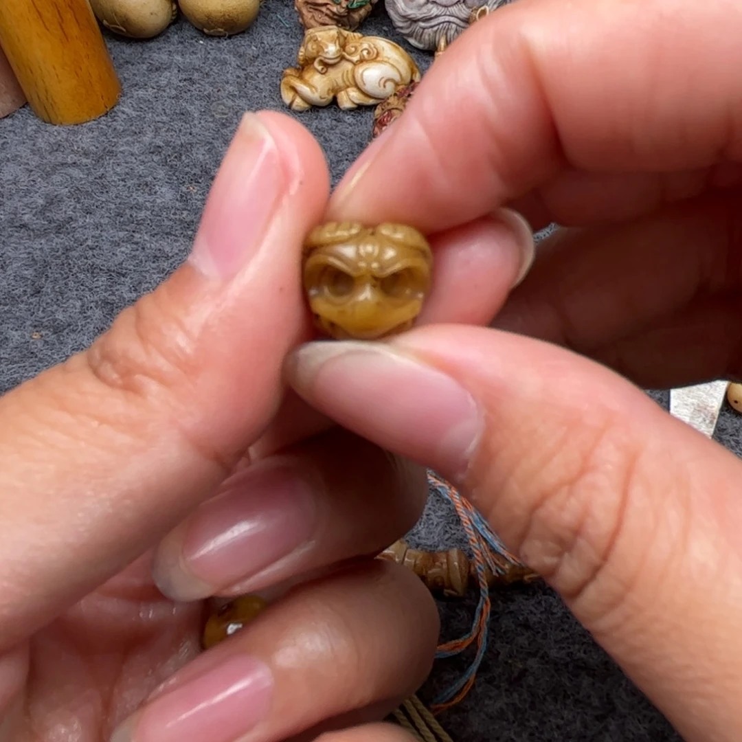 手串/手链鹿骨人工养殖驼骨22