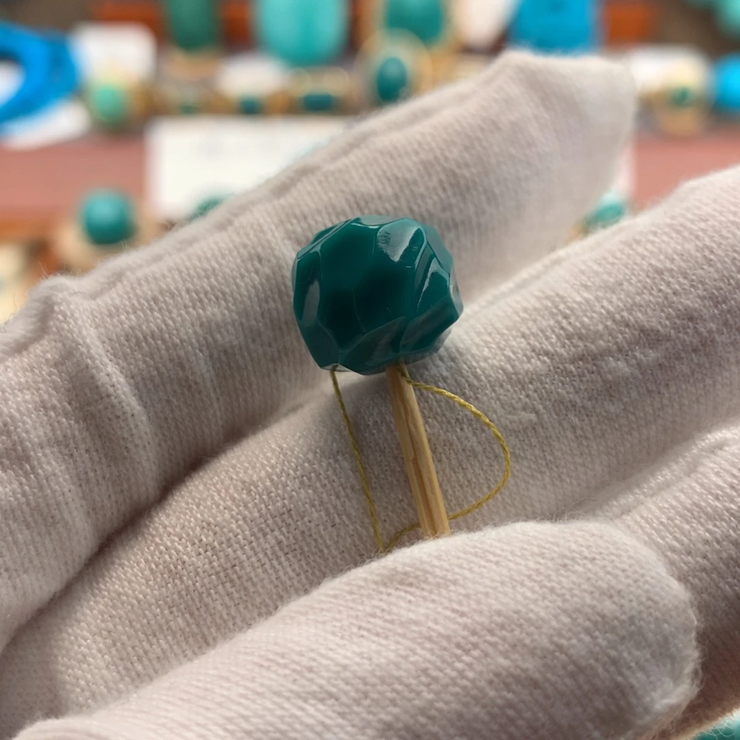 绿松石未镶嵌绿松石11mm