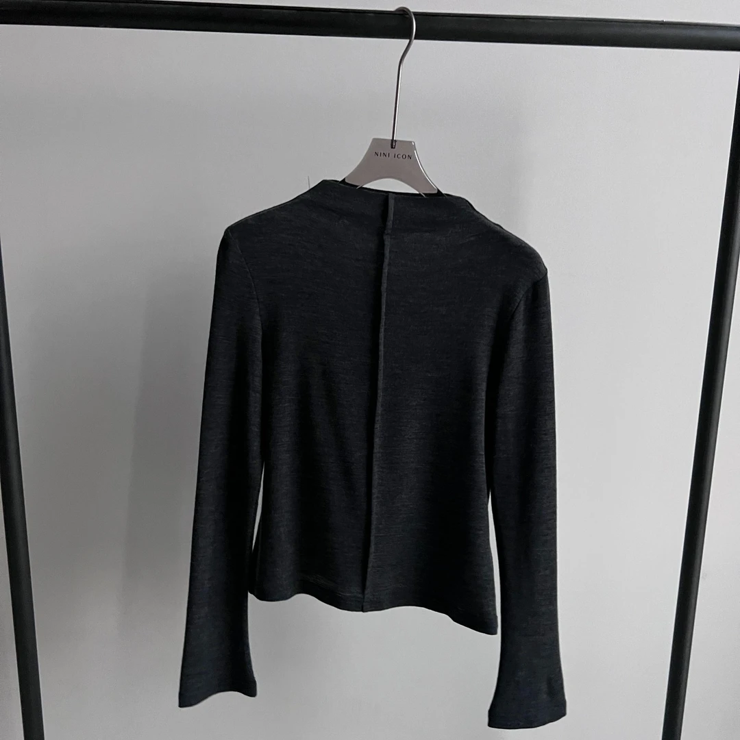 【NINI ICON商场同款清仓】秋冬长袖内搭上衣女20165