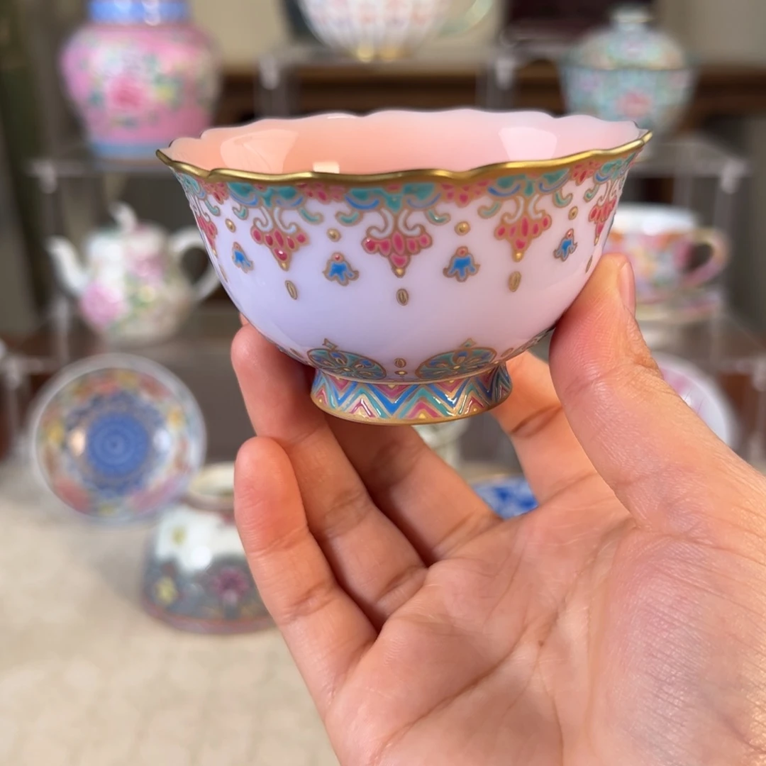 纯手工手绘 高端茶器